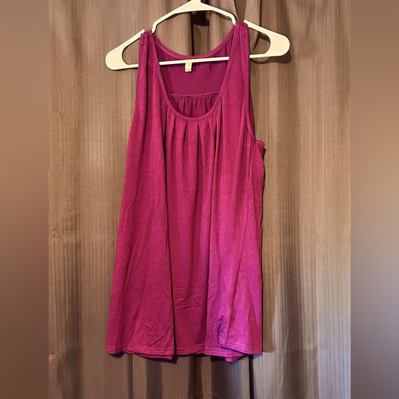 Cyanstyle Tops - 3 for $15 or 5 for $20 Purple/Pink Sleeveless Top
